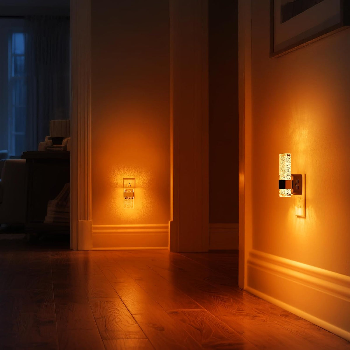 2.28"D x 2.76"W x 4.52"H plastic night lights & ambient lighting, alternate view 7