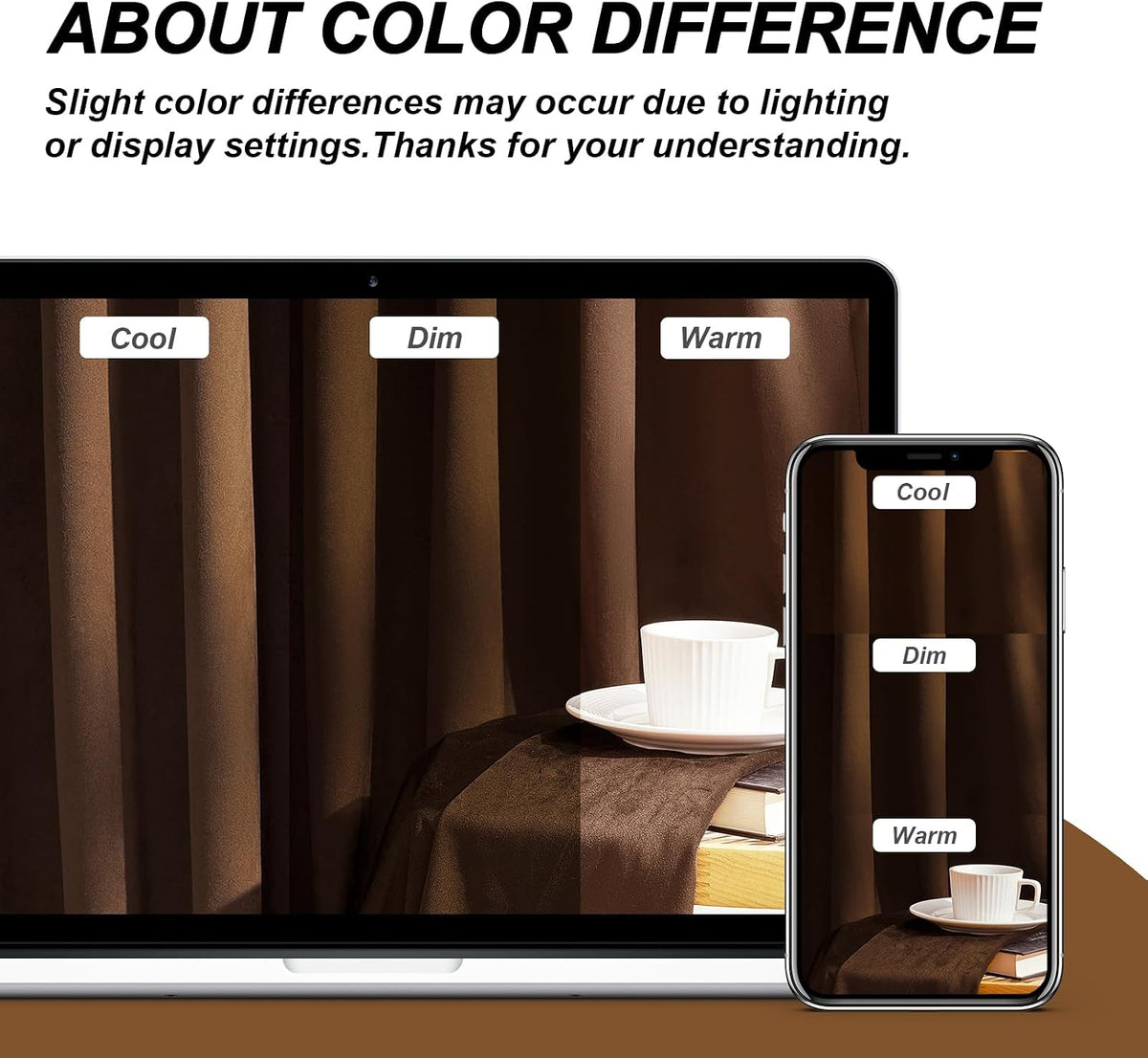 108"L x 40"W velvet curtains, alternate view 8