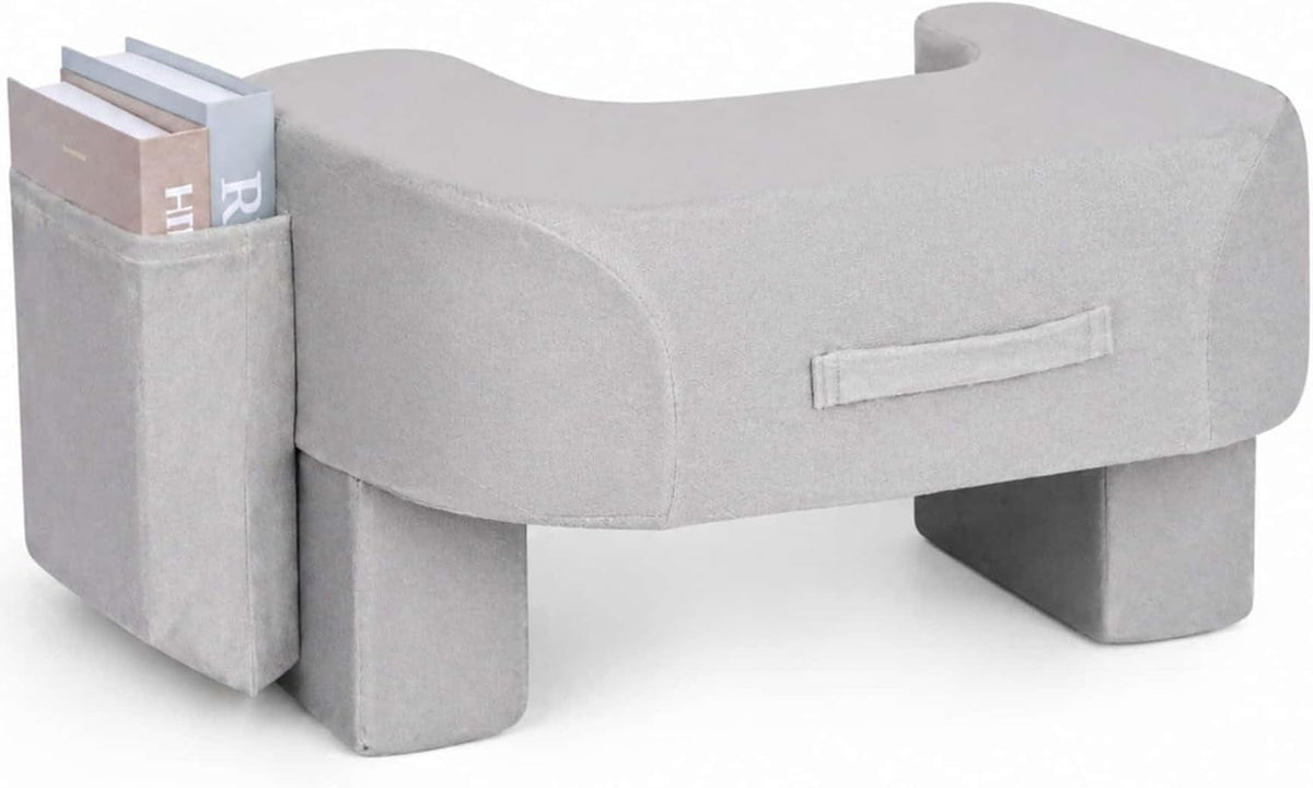Medium backrest pillows in Light Grey