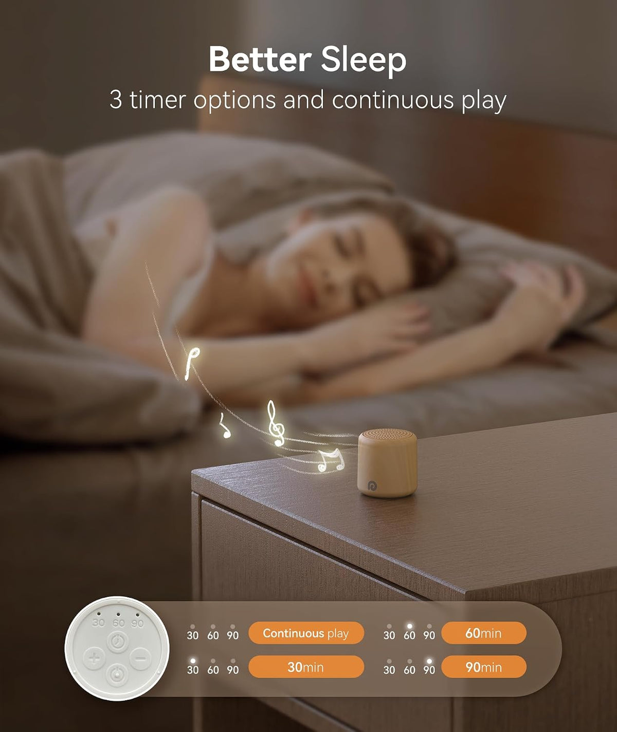 wood white noise machines, alternate view 6