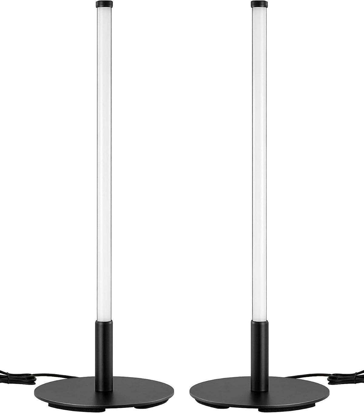 5.9"D x 5.9"W x 16.9"H metal table lamps, alternate view 8