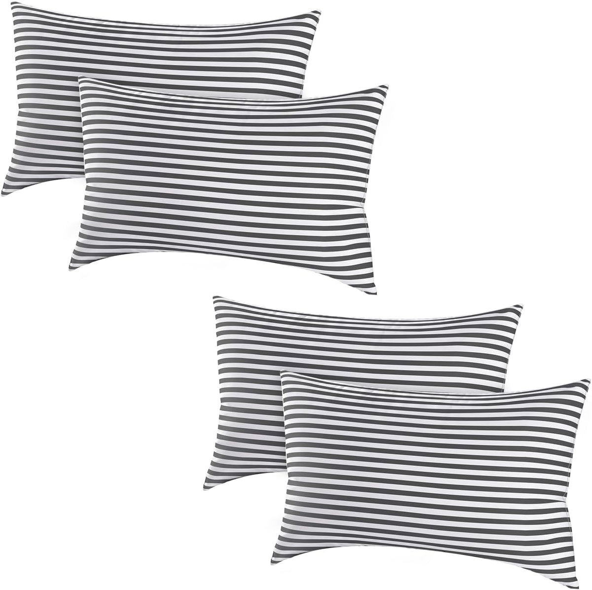 Queen polyester pillows in Blackish Green