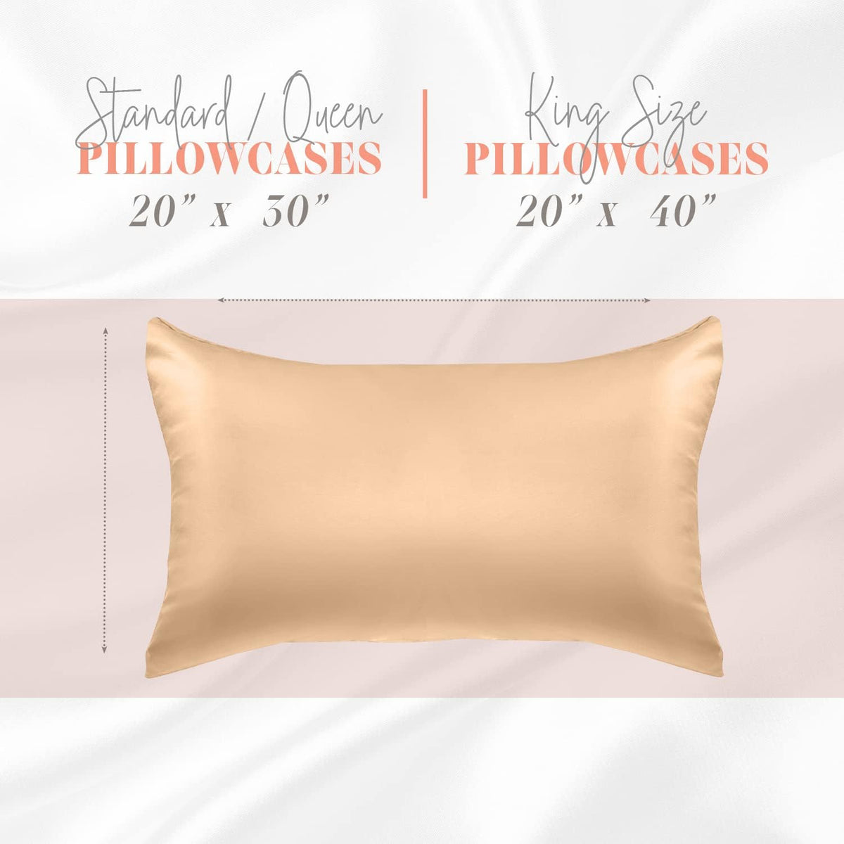 King polyester pillowcases, alternate view 3