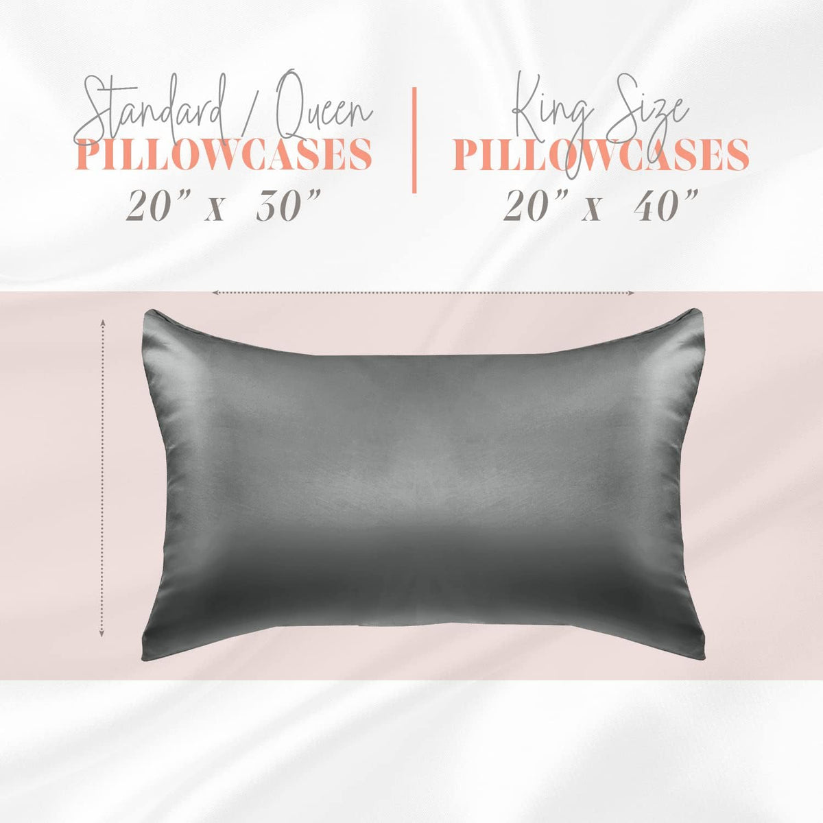 King polyester pillowcases, alternate view 3