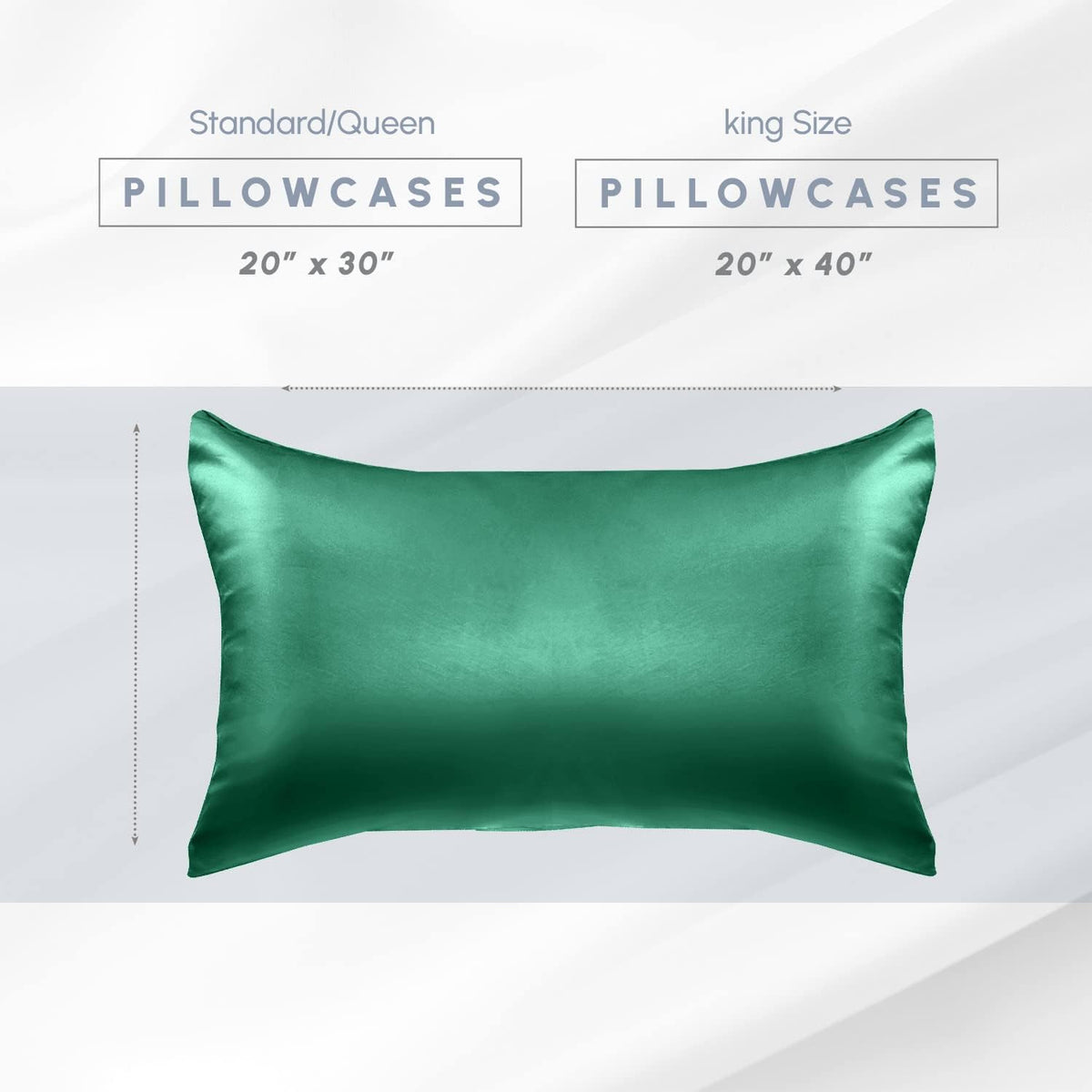 King polyester pillowcases, alternate view 2