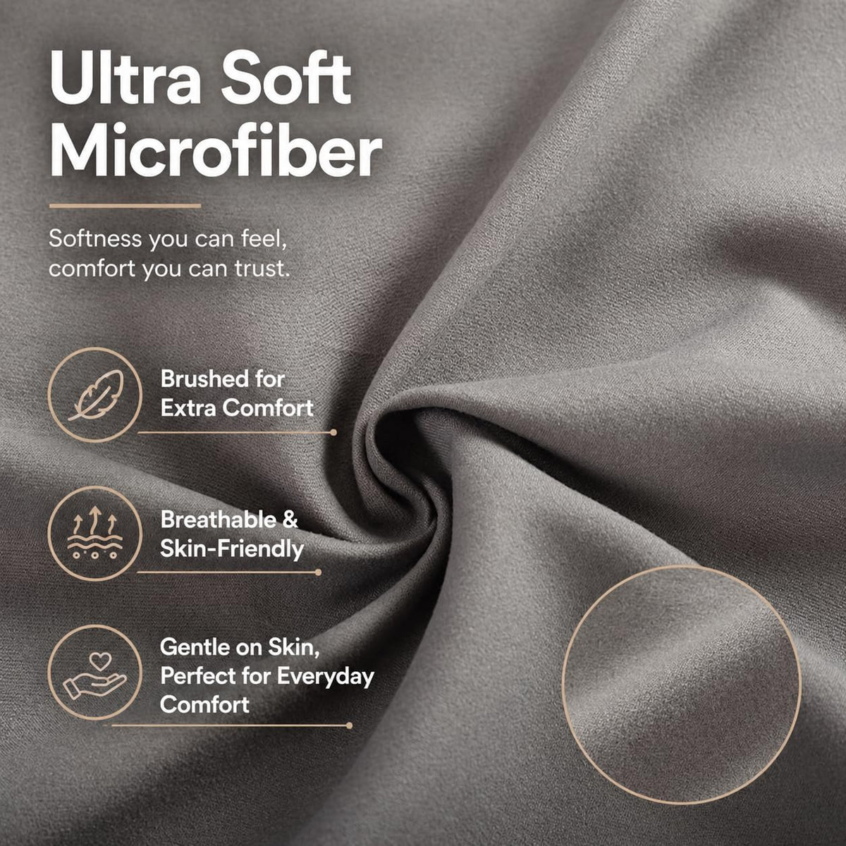 21"x54" Body Pillow Cover microfiber pillowcases, alternate view 6