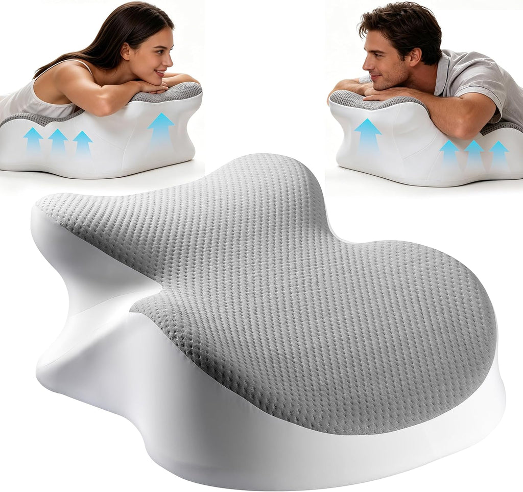 X-Large memory foam wedge pillows in Grey