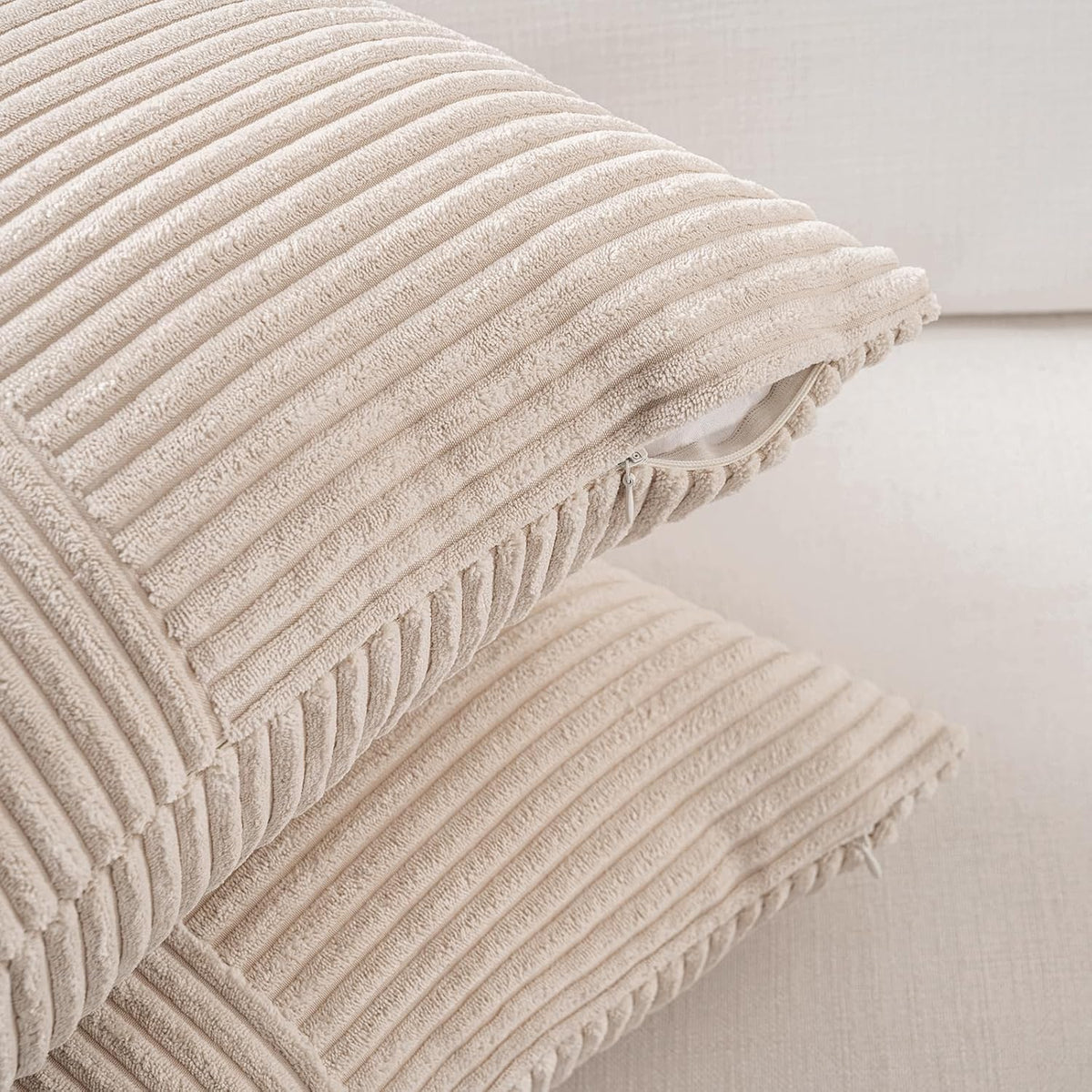 20"L x 20"W corduroy throw pillow accessories, alternate view 4