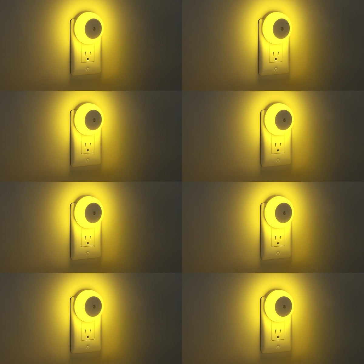 2.36"D x 2.36"W x 2.36"H plastic night lights & ambient lighting
