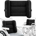 cotton chair & sofa cushions in Black