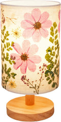 5.6"D x 5.6"W x 11"H wood table lamps