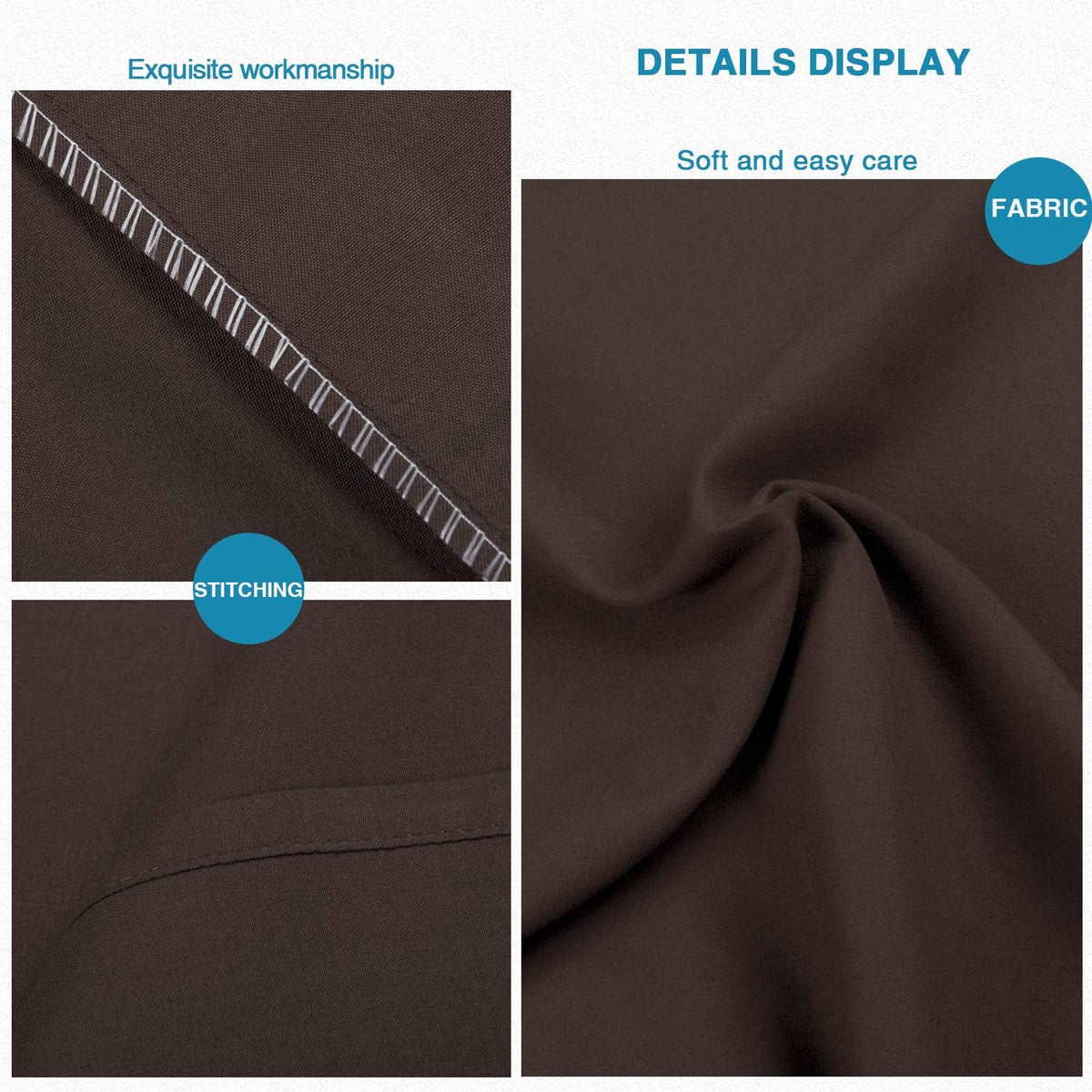 26" x 20" microfiber pillowcases, alternate view 3