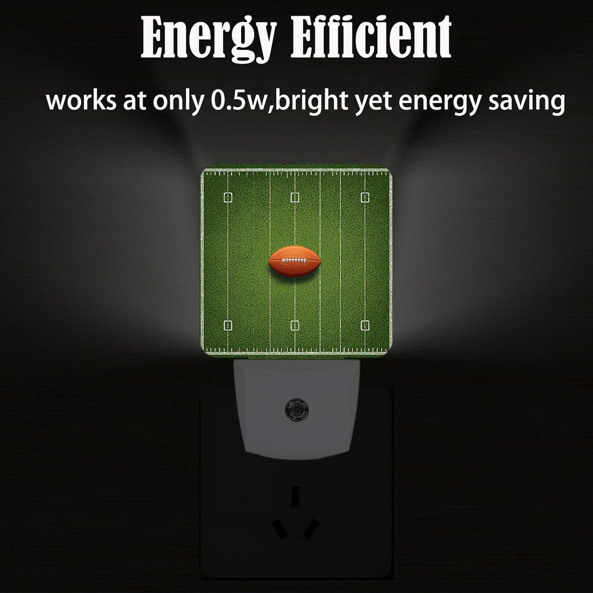 1.24"D x 2.95"W x 4.95"H night lights & ambient lighting, alternate view 3