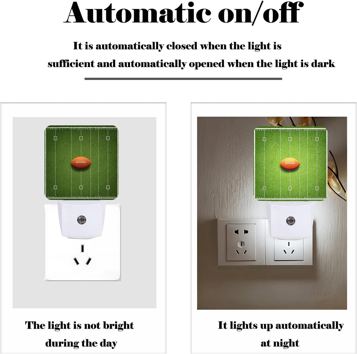 1.24"D x 2.95"W x 4.95"H night lights & ambient lighting, alternate view 4
