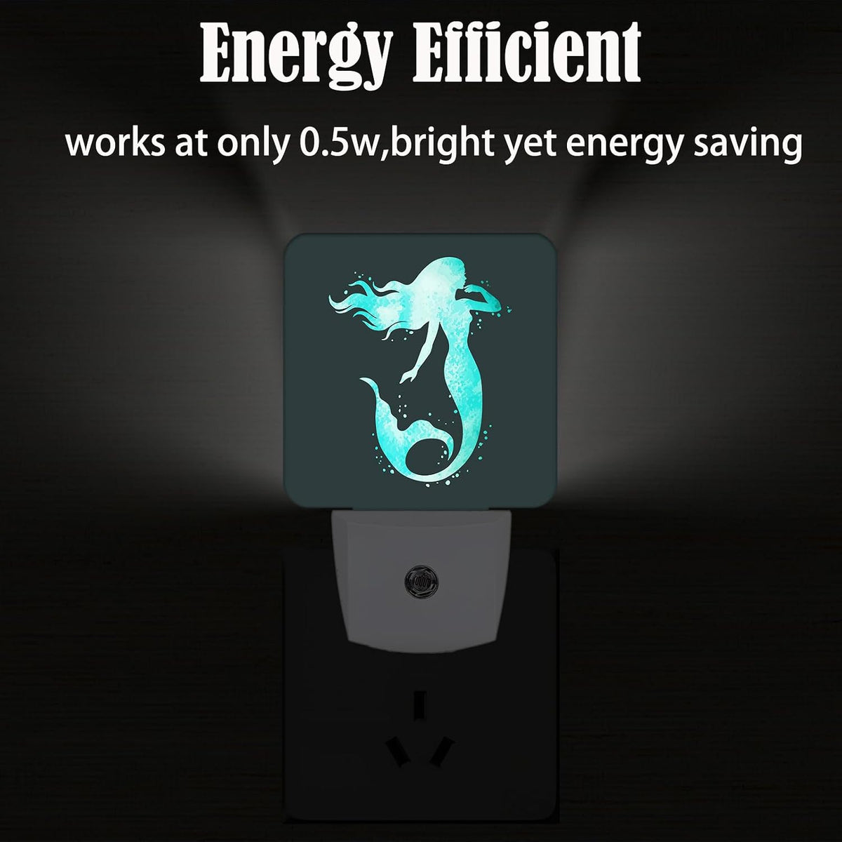 1.96"D x 2.95"W x 4.5"H night lights & ambient lighting, alternate view 4