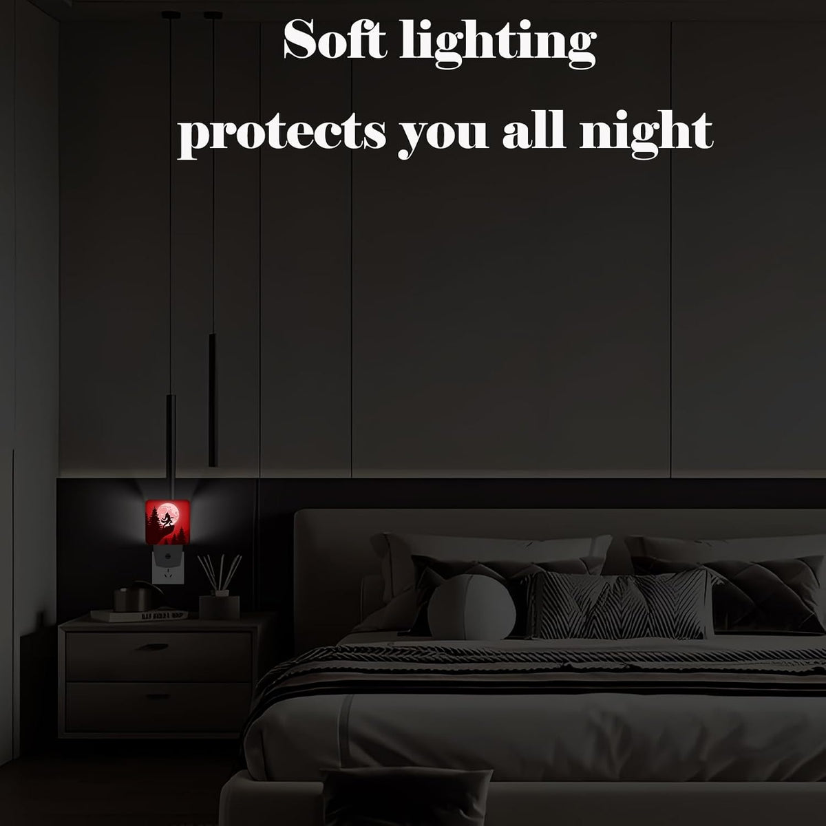 1.96"D x 2.95"W x 4.5"H plastic night lights & ambient lighting, alternate view 7