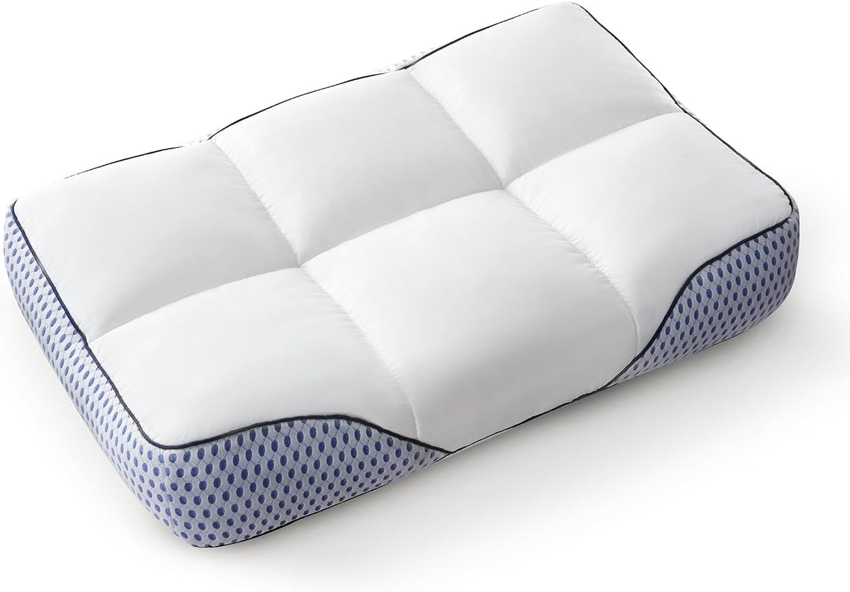 Queen (Single Pack) memory foam pillows in Purple