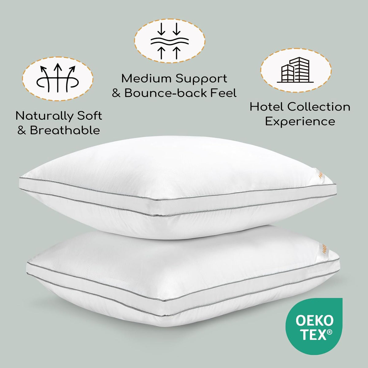 King down alternative pillows, alternate view 4