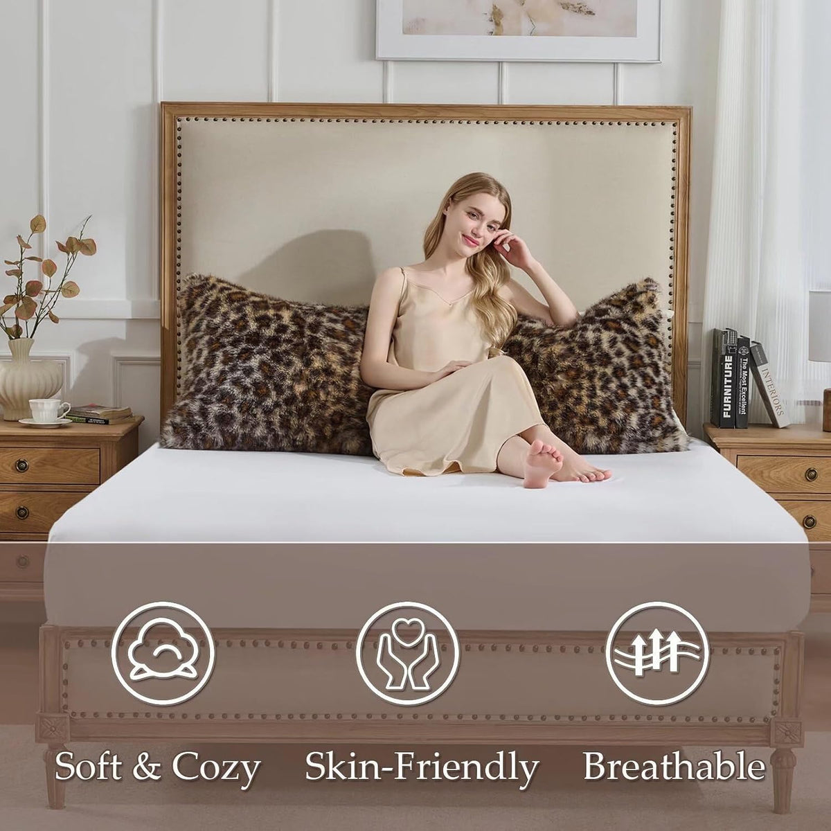 20*54inch polyester pillowcases, alternate view 3