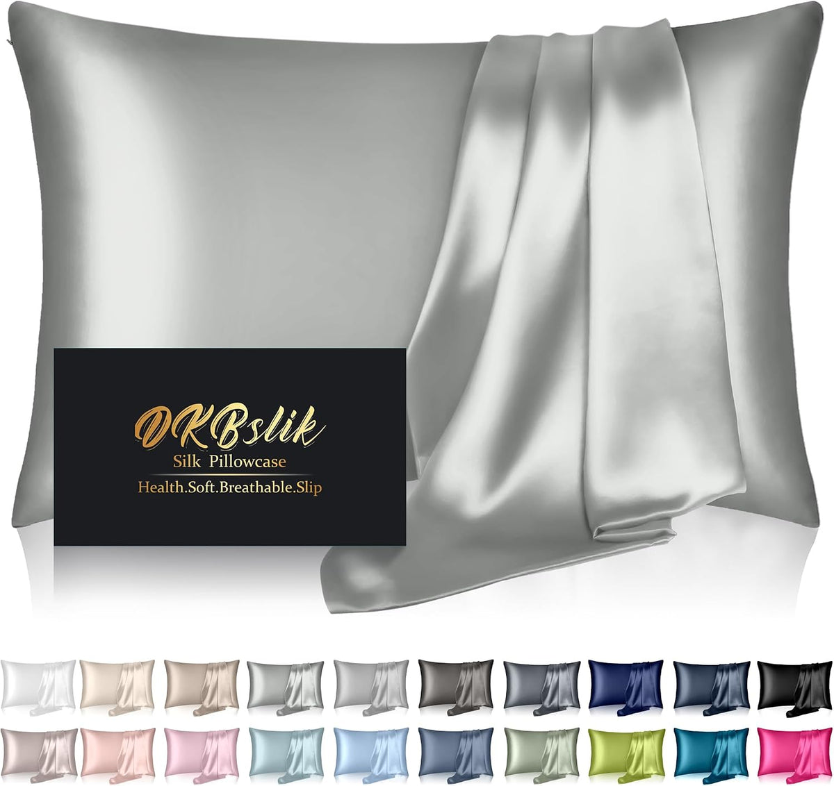 Home Queen - 20×30 Inch silk pillowcases