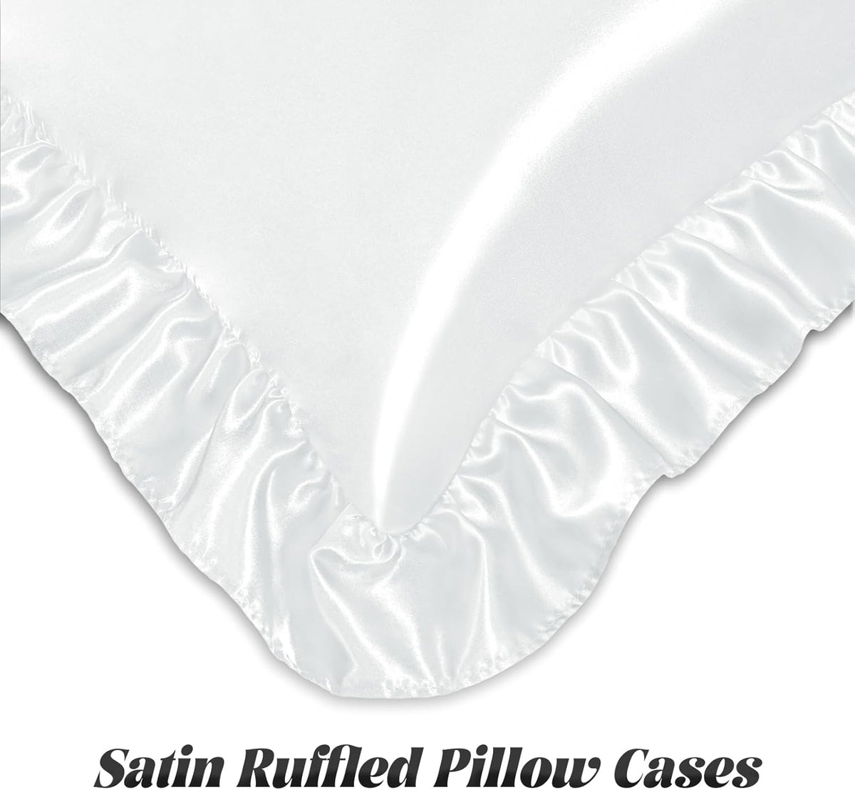 Euro - 26 x 26 Inch satin pillowcases, alternate view 5