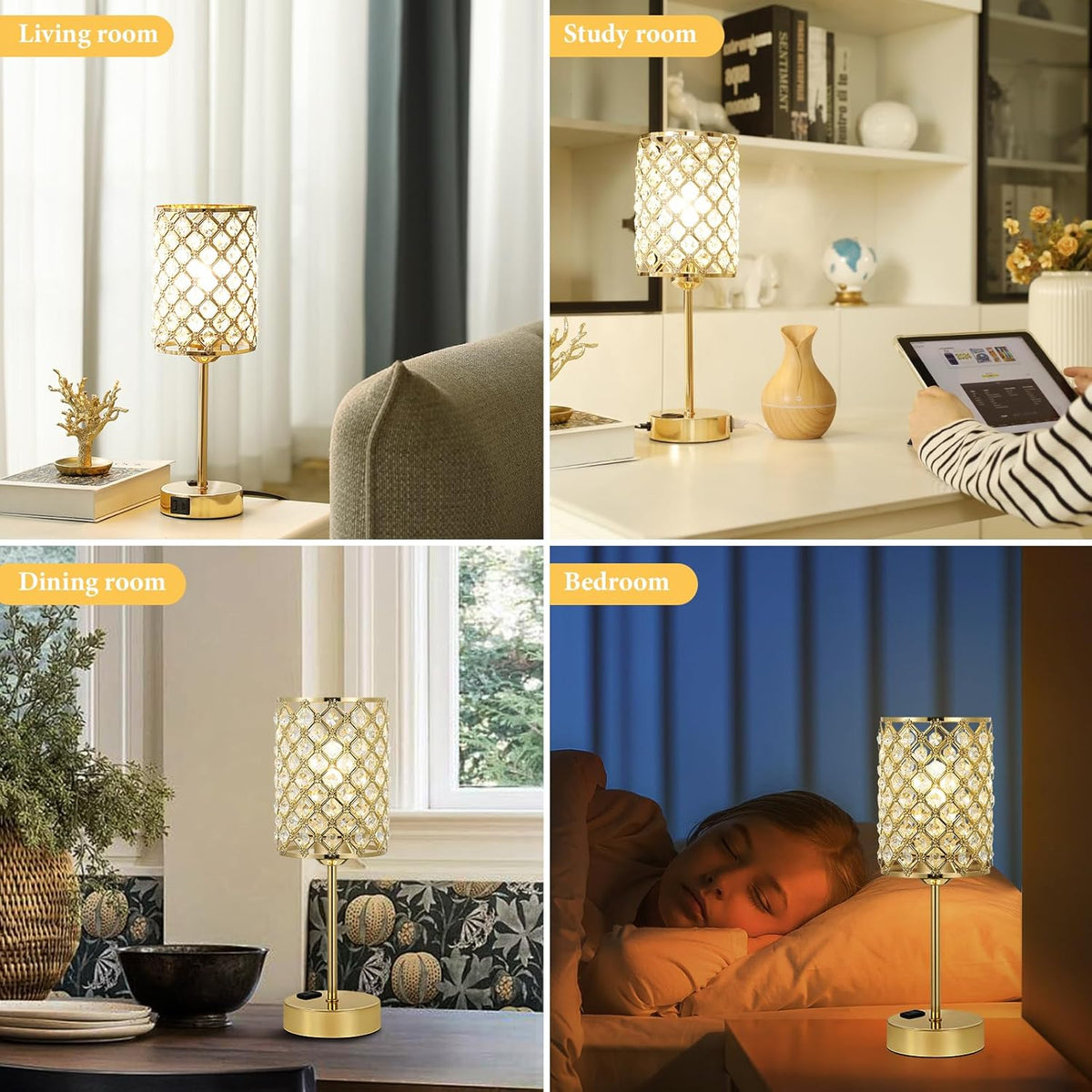 5.51"D x 10.63"W x 10.83"H table lamps, alternate view 8