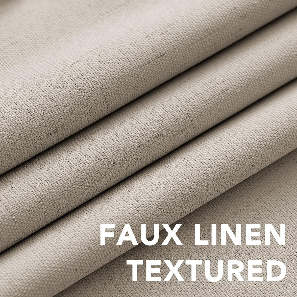 84"L x 42"W linen curtains, alternate view 4