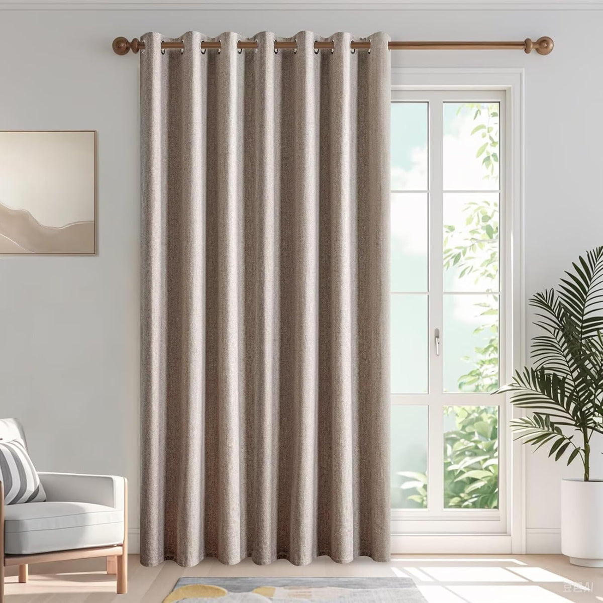 84"L x 100"W polyester curtains, alternate view 9
