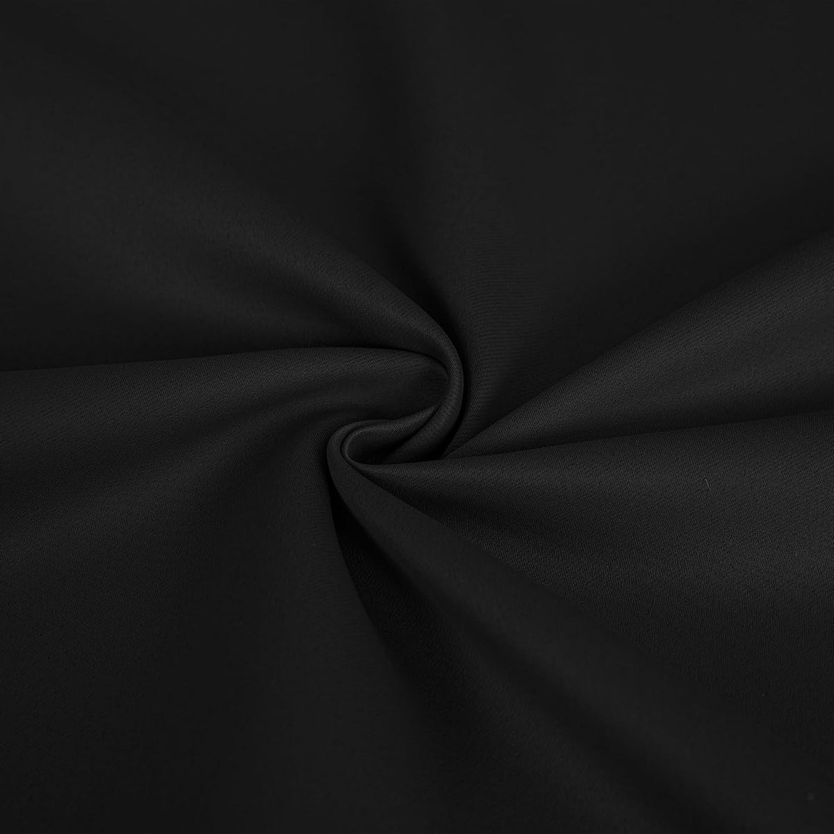 polyester curtains in Total Blackout | Dark Grey, alternate view 4