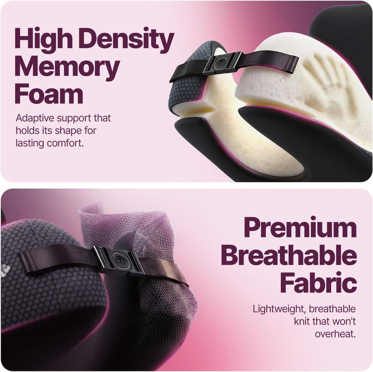 foam travel pillows, alternate view 4