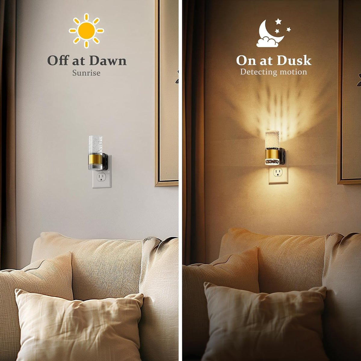 0.35"D x 0.45"W x 0.34"H night lights & ambient lighting, alternate view 7