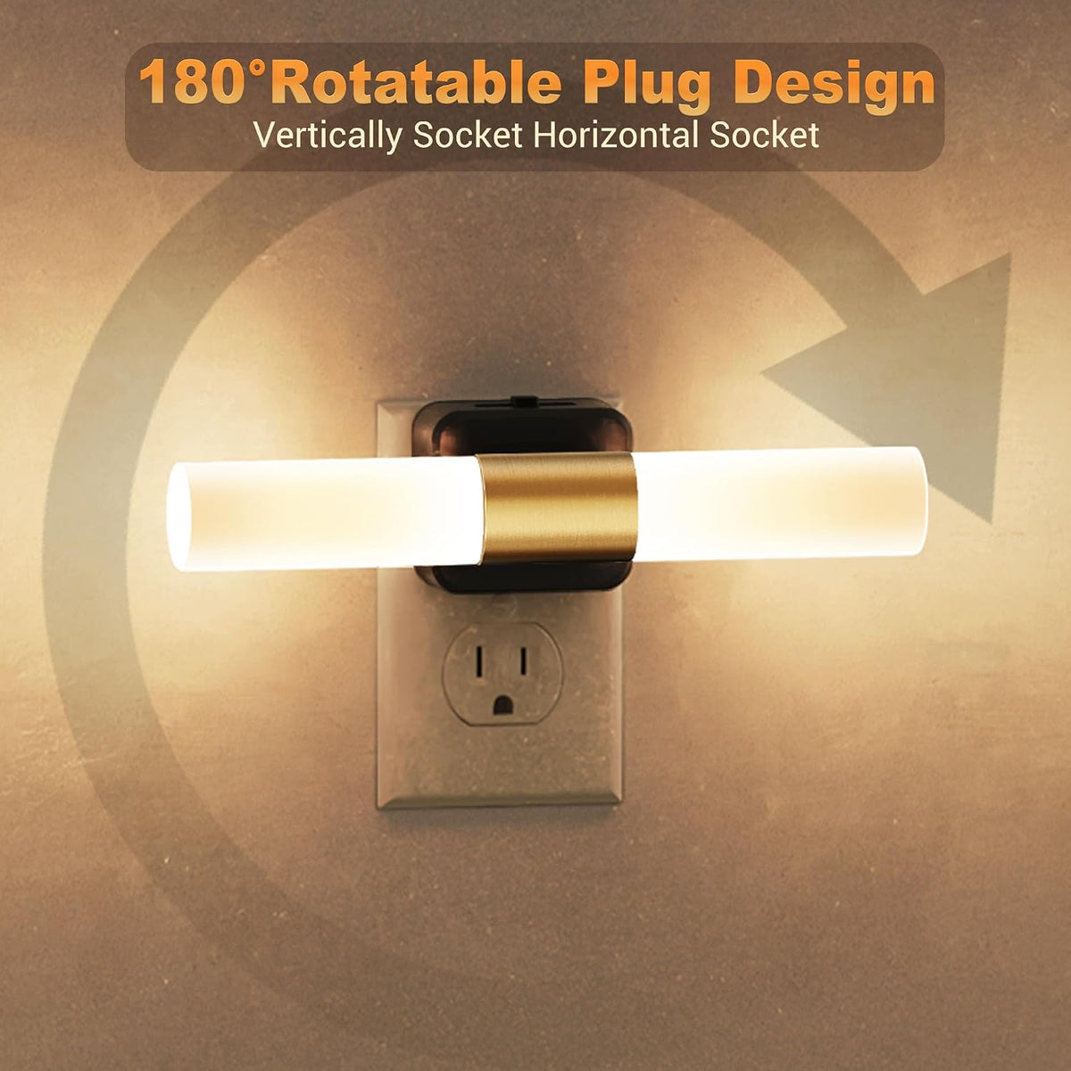 2"D x 3"W x 3"H night lights & ambient lighting, alternate view 8
