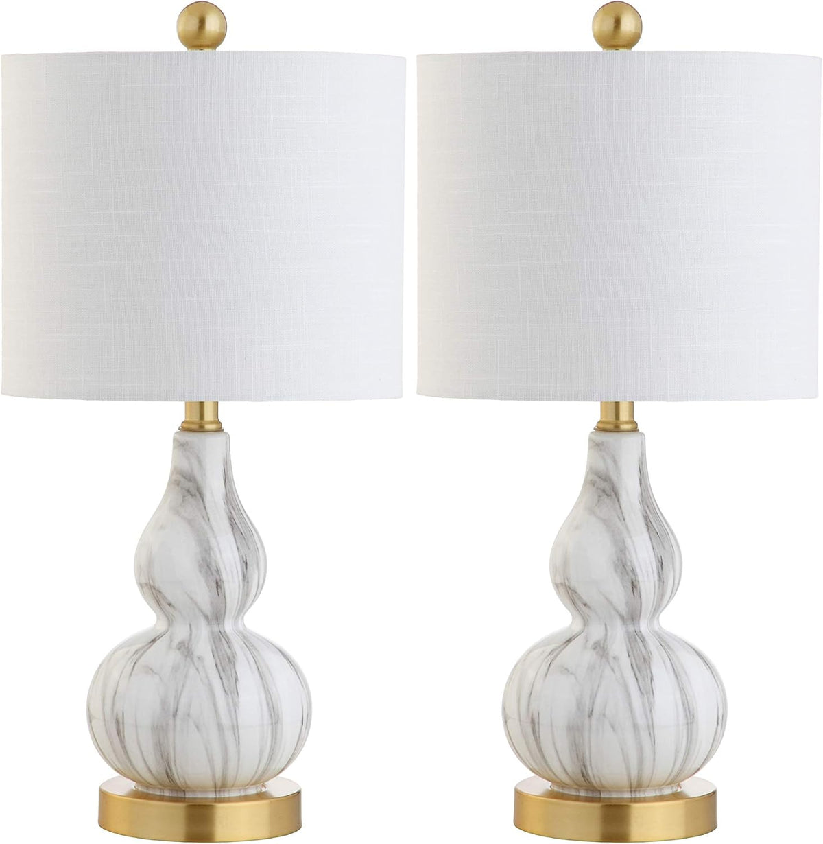 10"D x 10"W x 20.5"H metal table lamps, alternate view 6