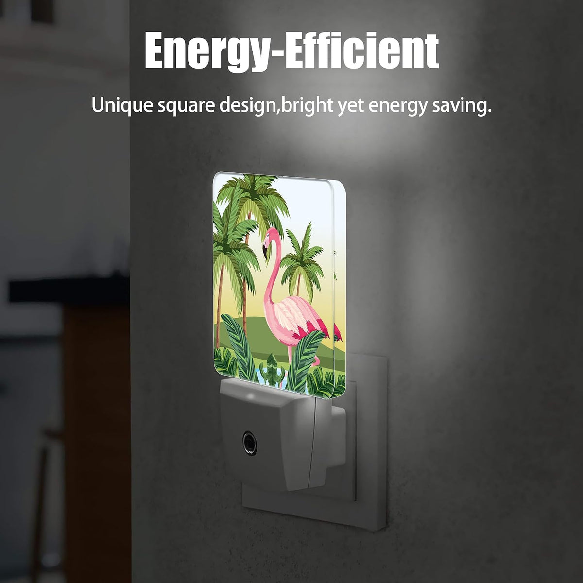 2"D x 3"W x 4.5"H plastic night lights & ambient lighting, alternate view 5