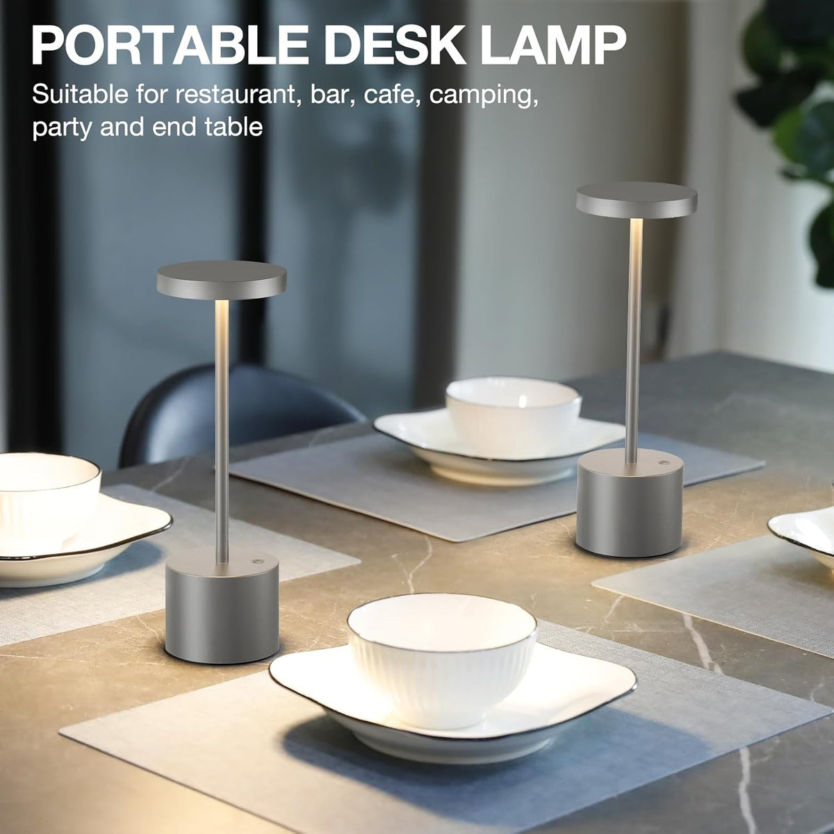 3.2"D x 3.2"W x 10.1"H plastic table lamps, alternate view 3