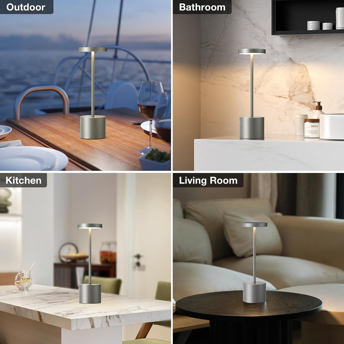 3.2"D x 3.2"W x 10.1"H plastic table lamps, alternate view 7