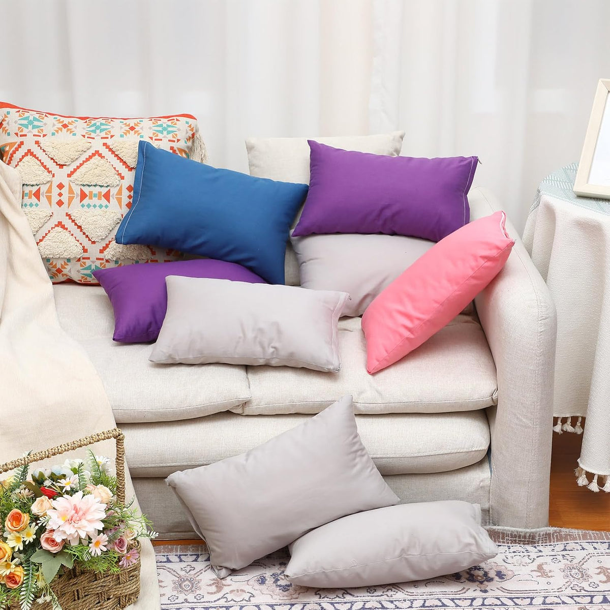 about 14 x 9 inches travel pillows, alternate view 5