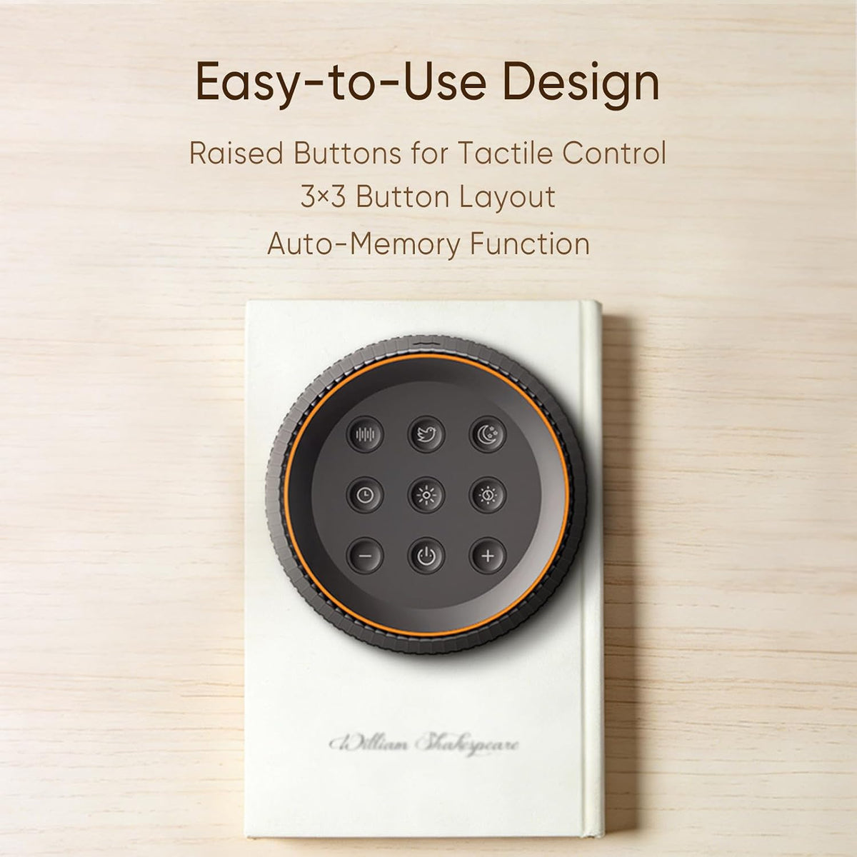 plastic white noise machines in Black, alternate view 7