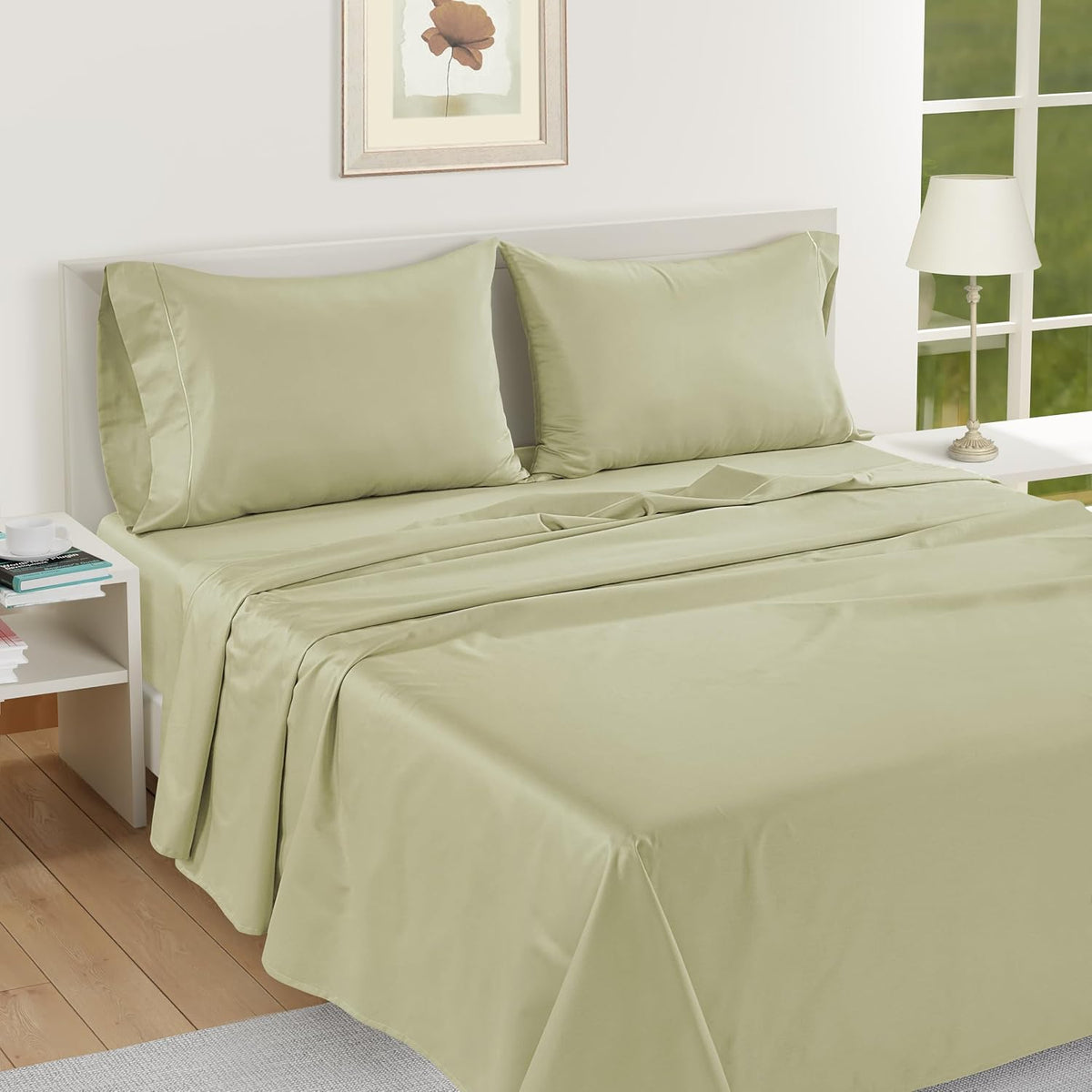 Queen / Standard cotton pillowcases, alternate view 3