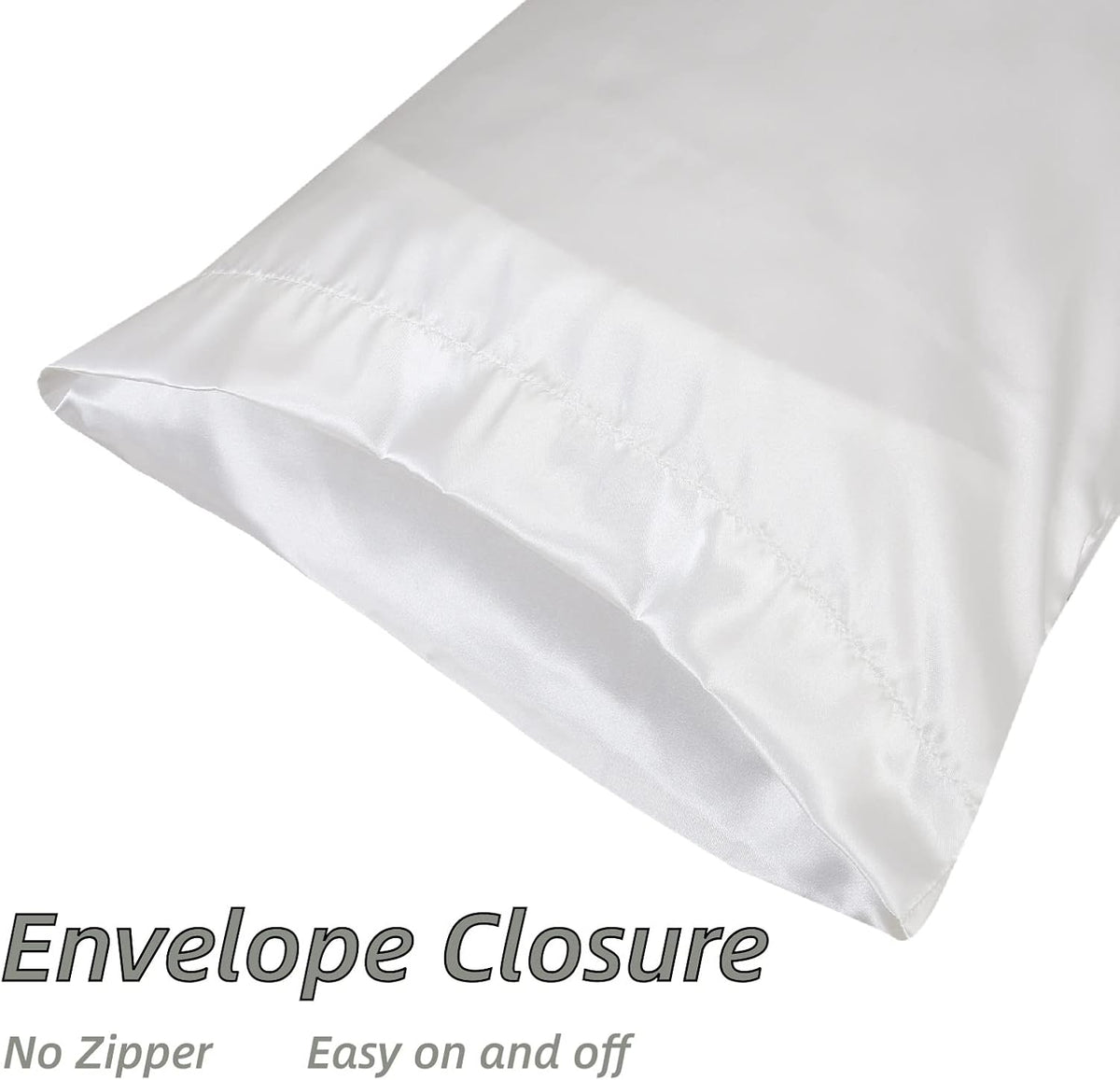 Body(20"x54",1pc) satin pillowcases, alternate view 5