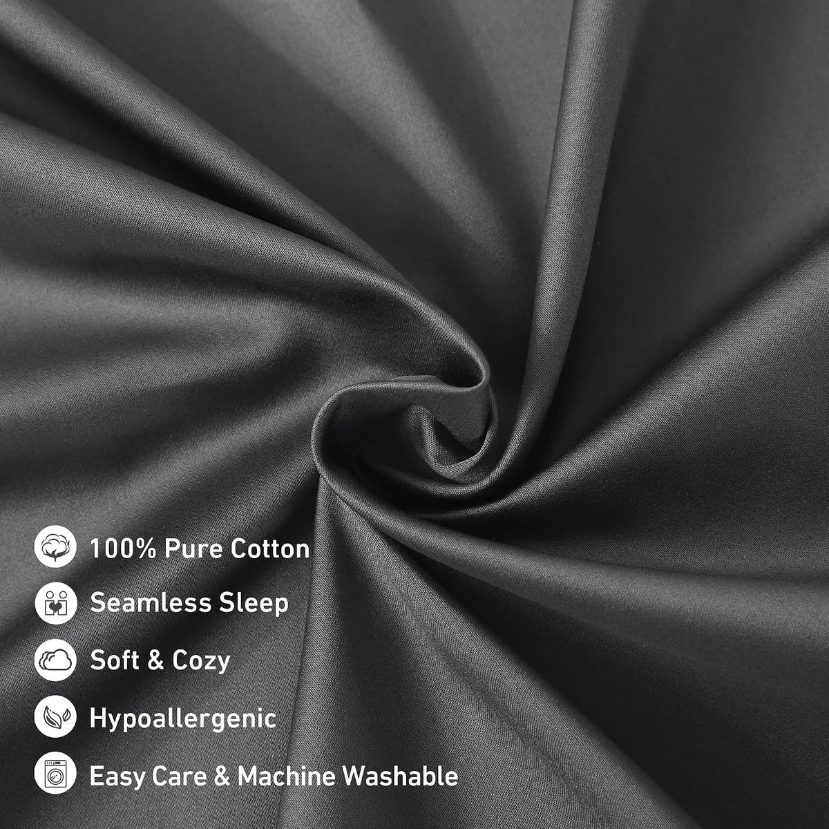 21"x 54" cotton pillowcases, alternate view 5