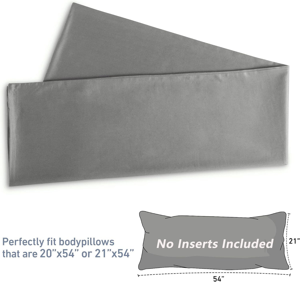21"x 54" cotton pillowcases, alternate view 3