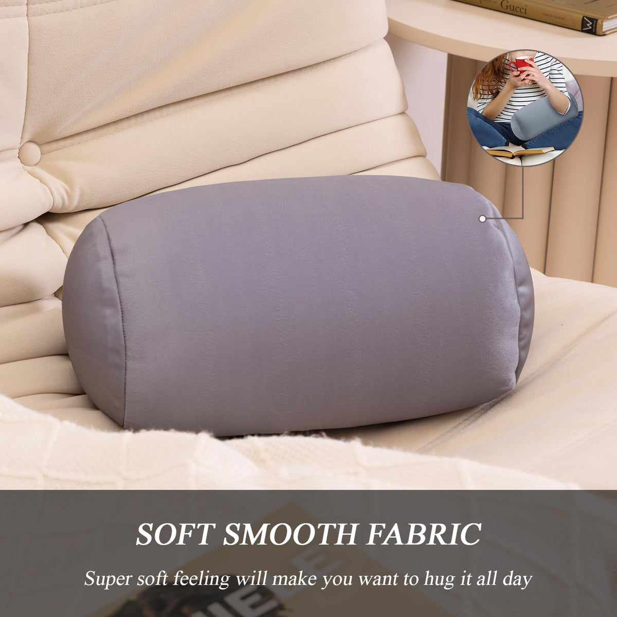 pillows in Dark Grey & Forest Green, alternate view 5