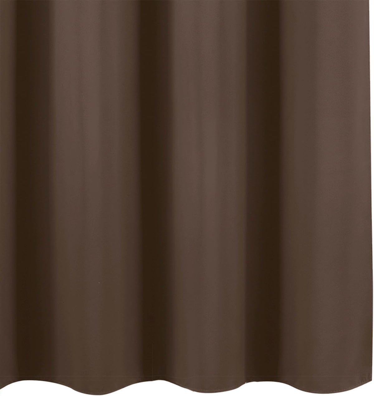 54"L x 42"W polyester curtains in Chocolate Brown, alternate view 8
