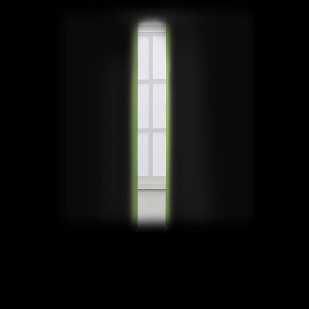 63"L x 38"W polyester curtains in Light Green, alternate view 3
