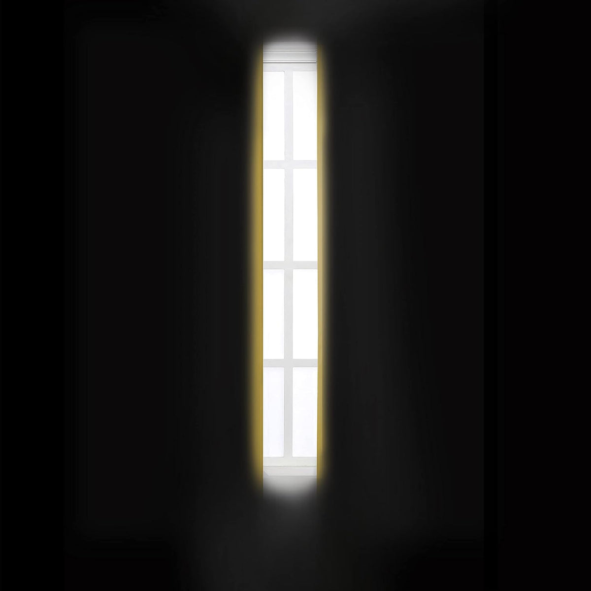 84"L x 38"W polyester curtains in Yellow, alternate view 3