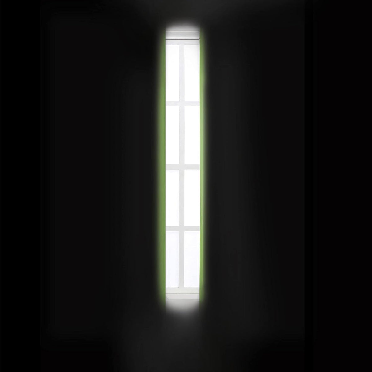 95"L x 42"W polyester curtains in Light Green, alternate view 3