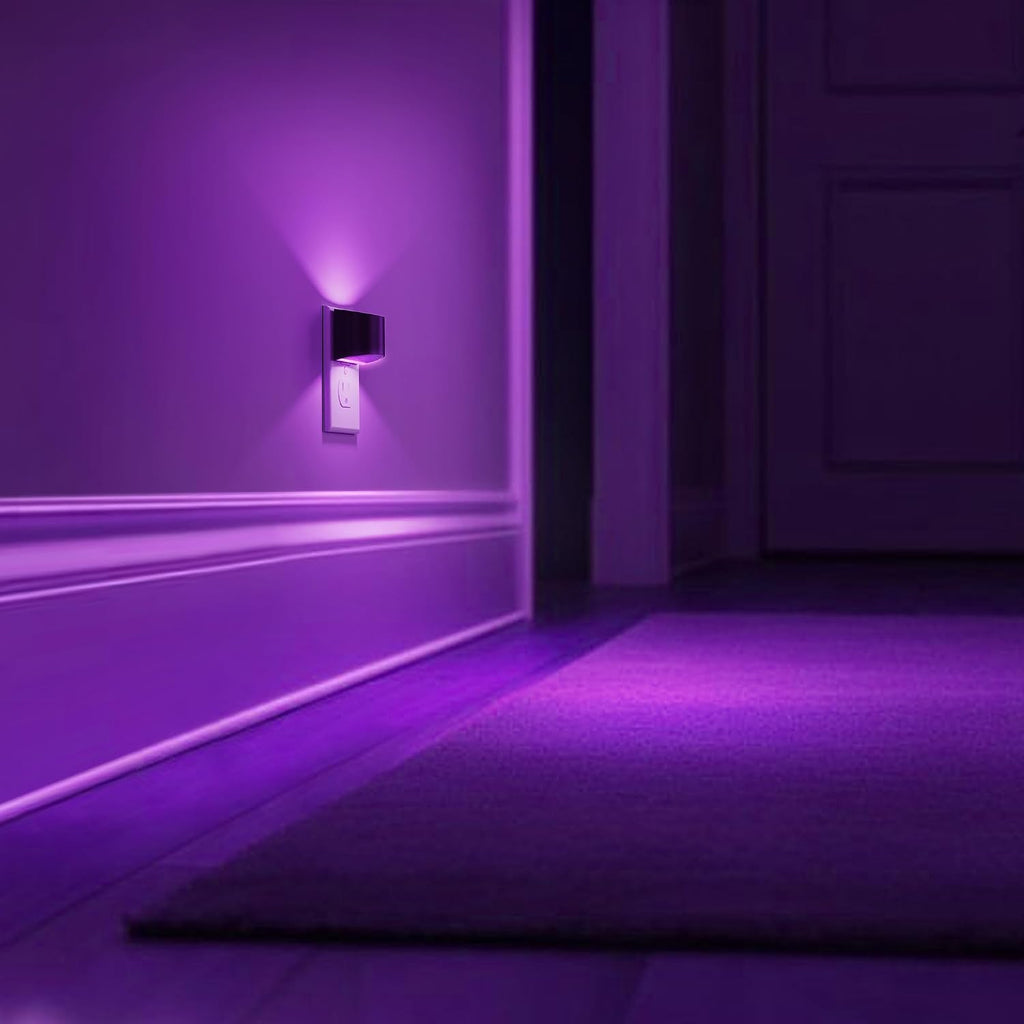 plastic night lights & ambient lighting in Black, alternate view 6