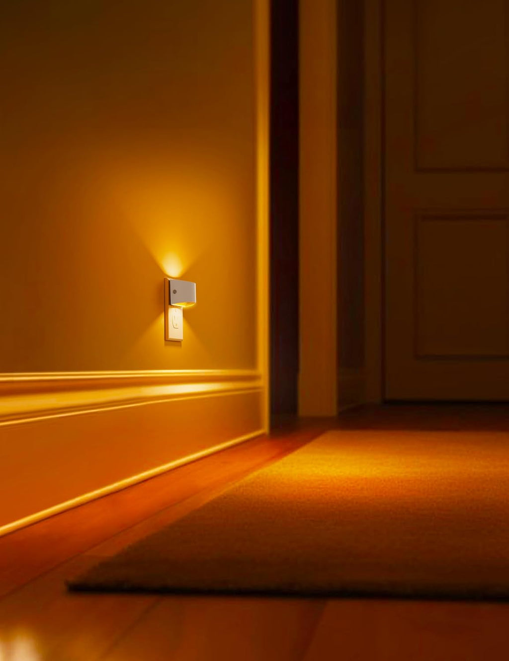 plastic night lights & ambient lighting in White, alternate view 6