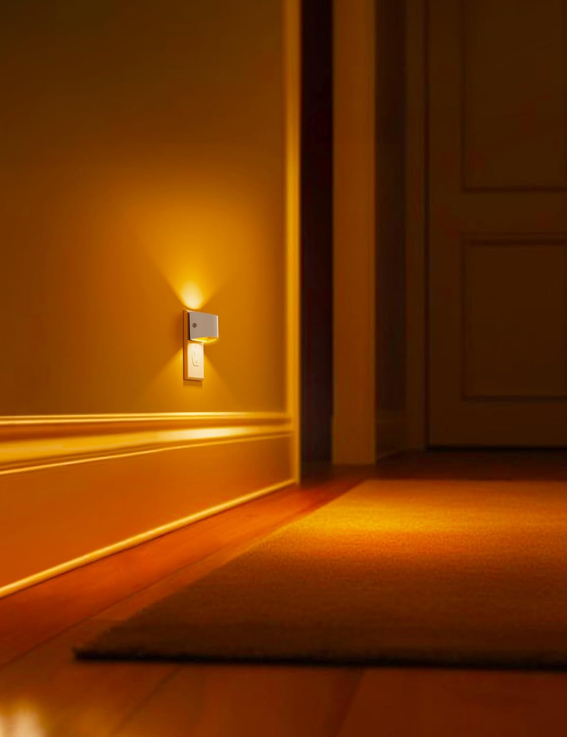 plastic night lights & ambient lighting in White, alternate view 6